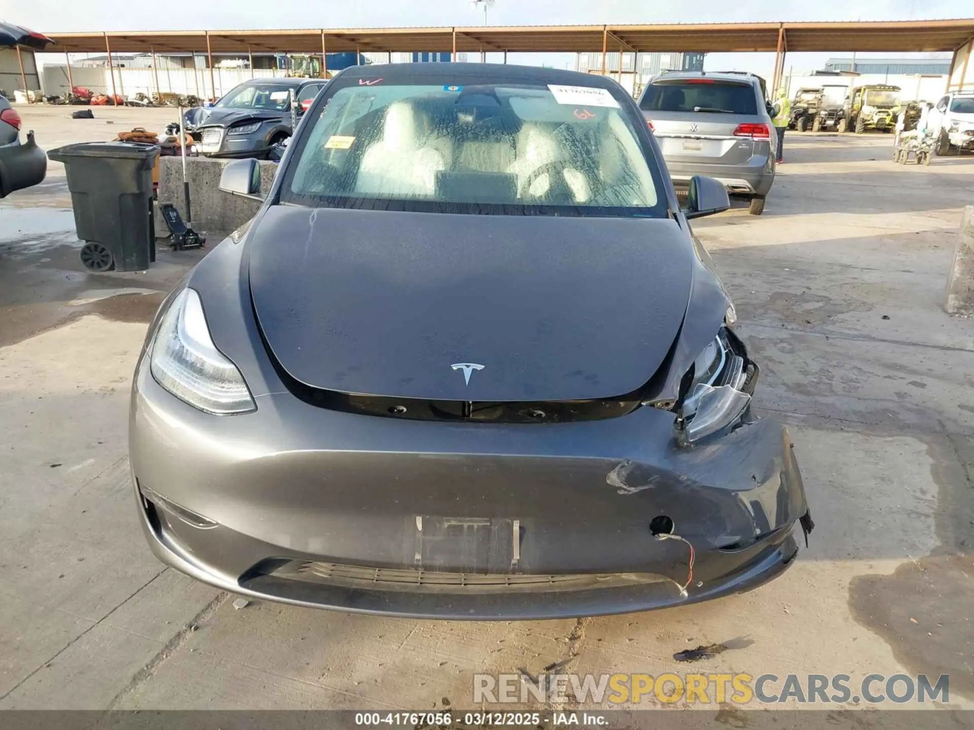 12 Photograph of a damaged car 7SAYGDEE2PF609969 TESLA MODEL Y 2023