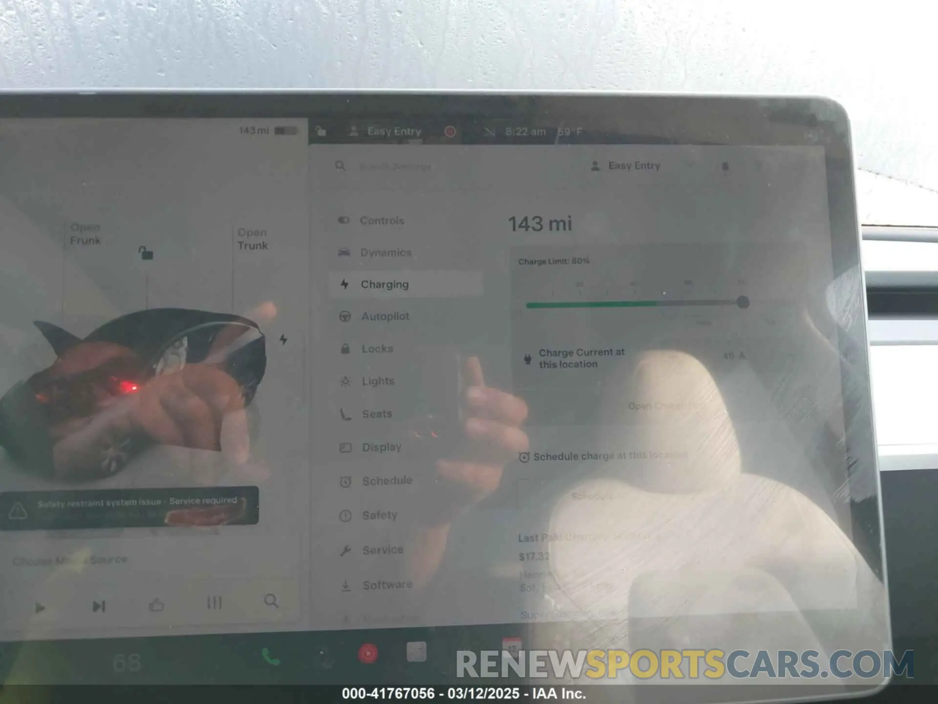 17 Photograph of a damaged car 7SAYGDEE2PF609969 TESLA MODEL Y 2023