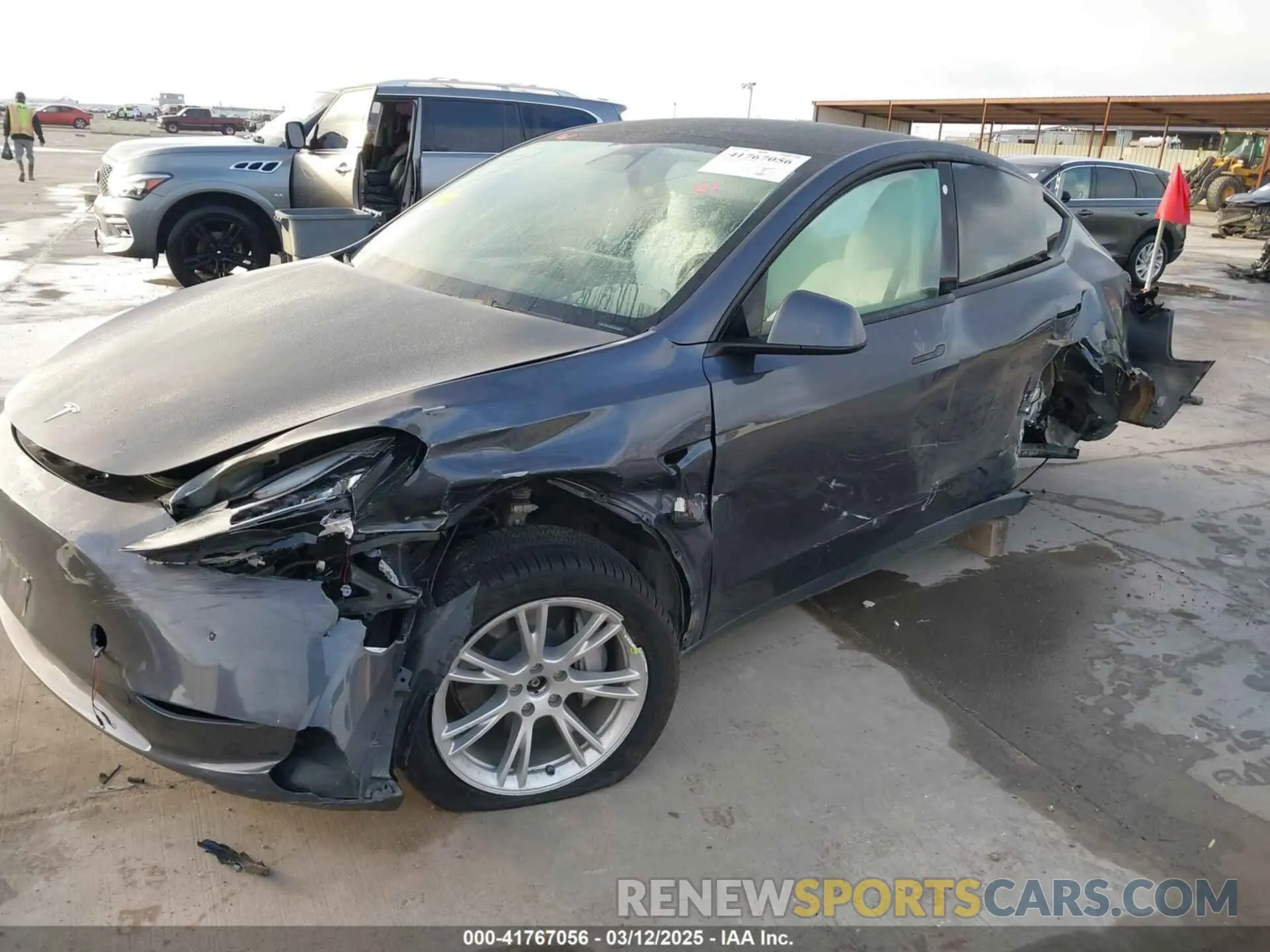 20 Photograph of a damaged car 7SAYGDEE2PF609969 TESLA MODEL Y 2023