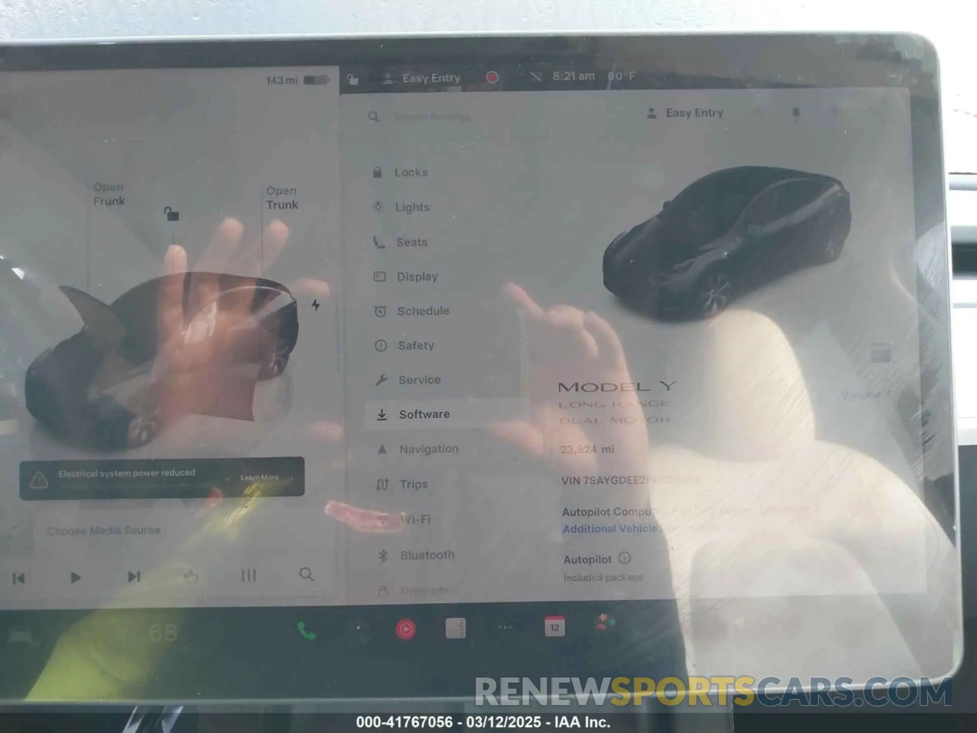 7 Photograph of a damaged car 7SAYGDEE2PF609969 TESLA MODEL Y 2023