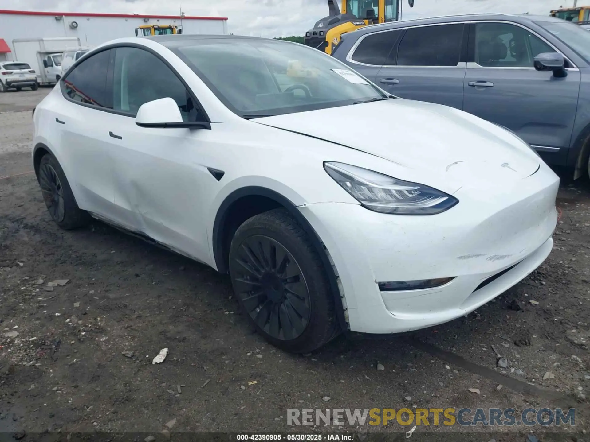 1 Photograph of a damaged car 7SAYGDEE2PF610507 TESLA MODEL Y 2023