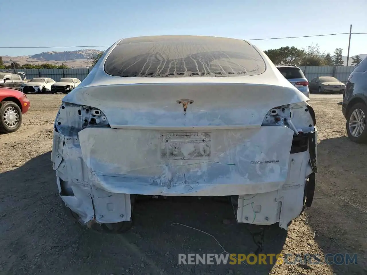 6 Фотография поврежденного автомобиля 7SAYGDEE2PF624603 TESLA MODEL Y 2023