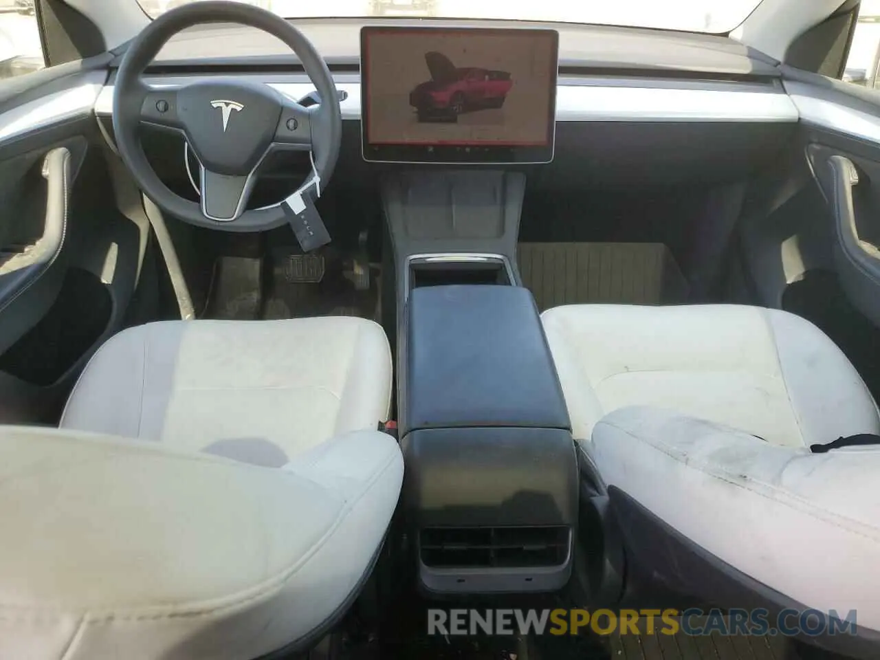 8 Фотография поврежденного автомобиля 7SAYGDEE2PF624603 TESLA MODEL Y 2023