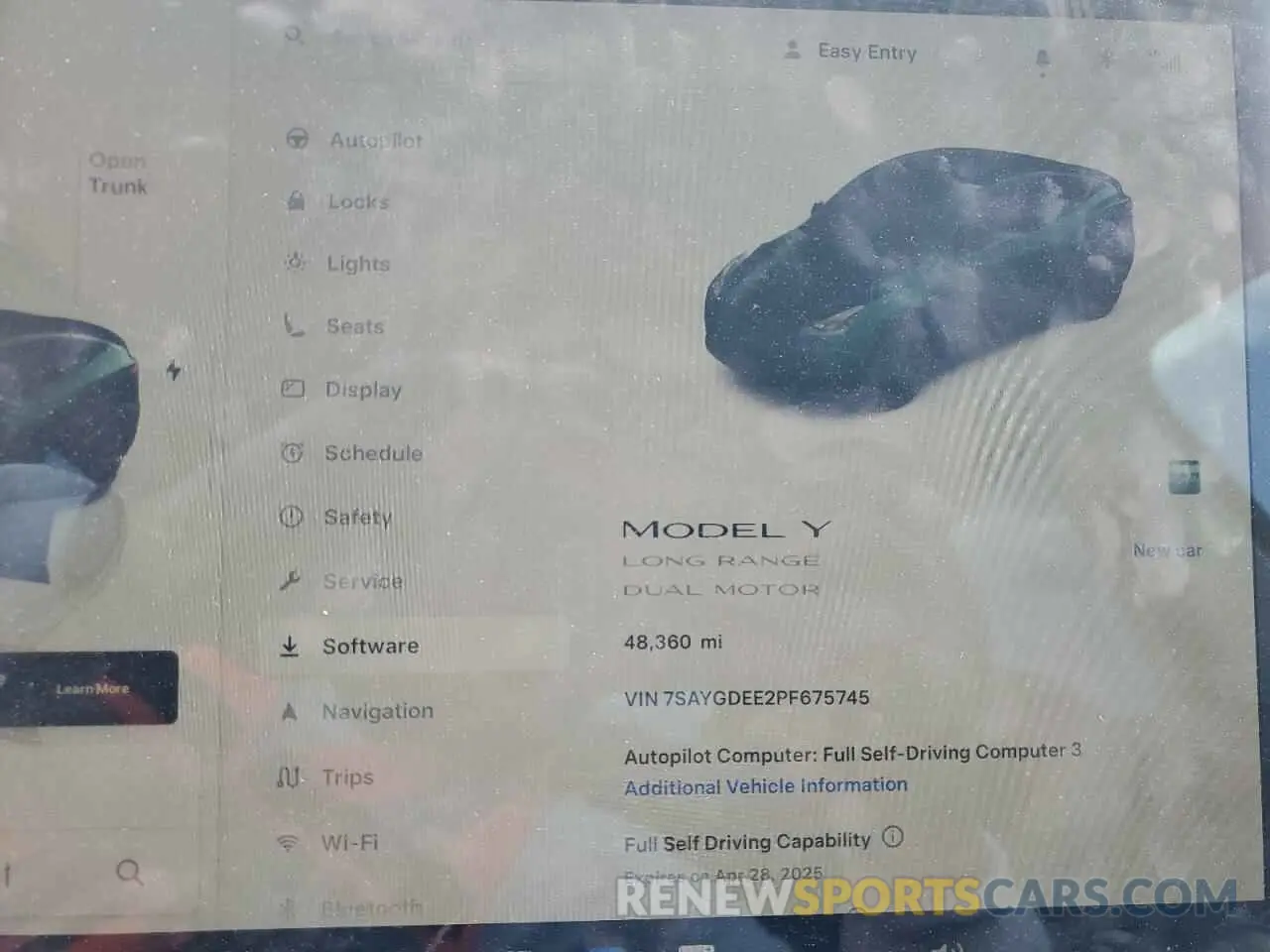 9 Photograph of a damaged car 7SAYGDEE2PF675745 TESLA MODEL Y 2023