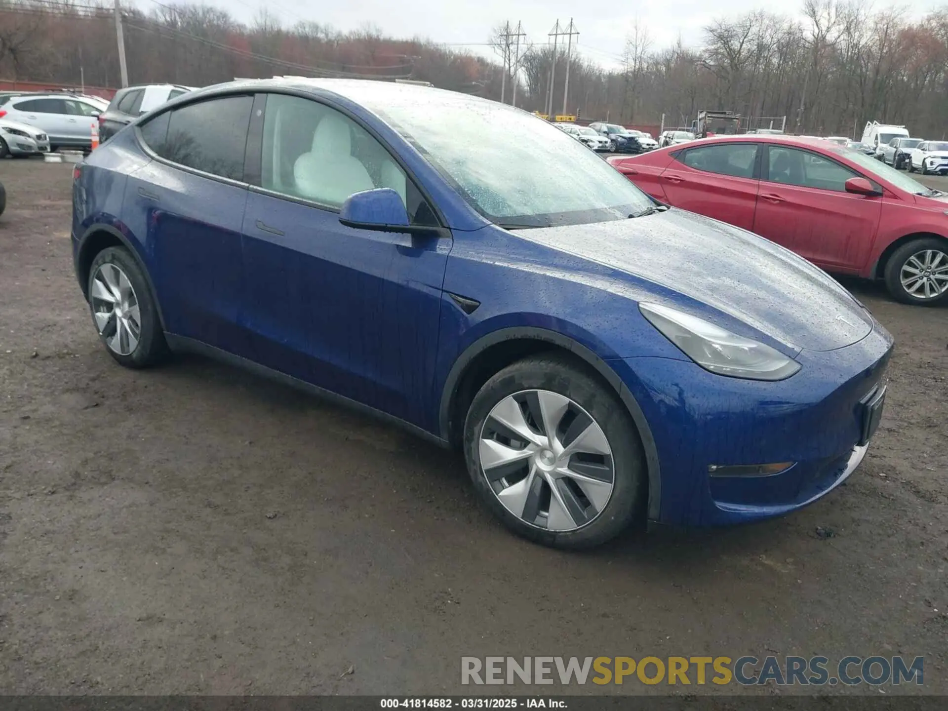 1 Фотография поврежденного автомобиля 7SAYGDEE2PF694974 TESLA MODEL Y 2023
