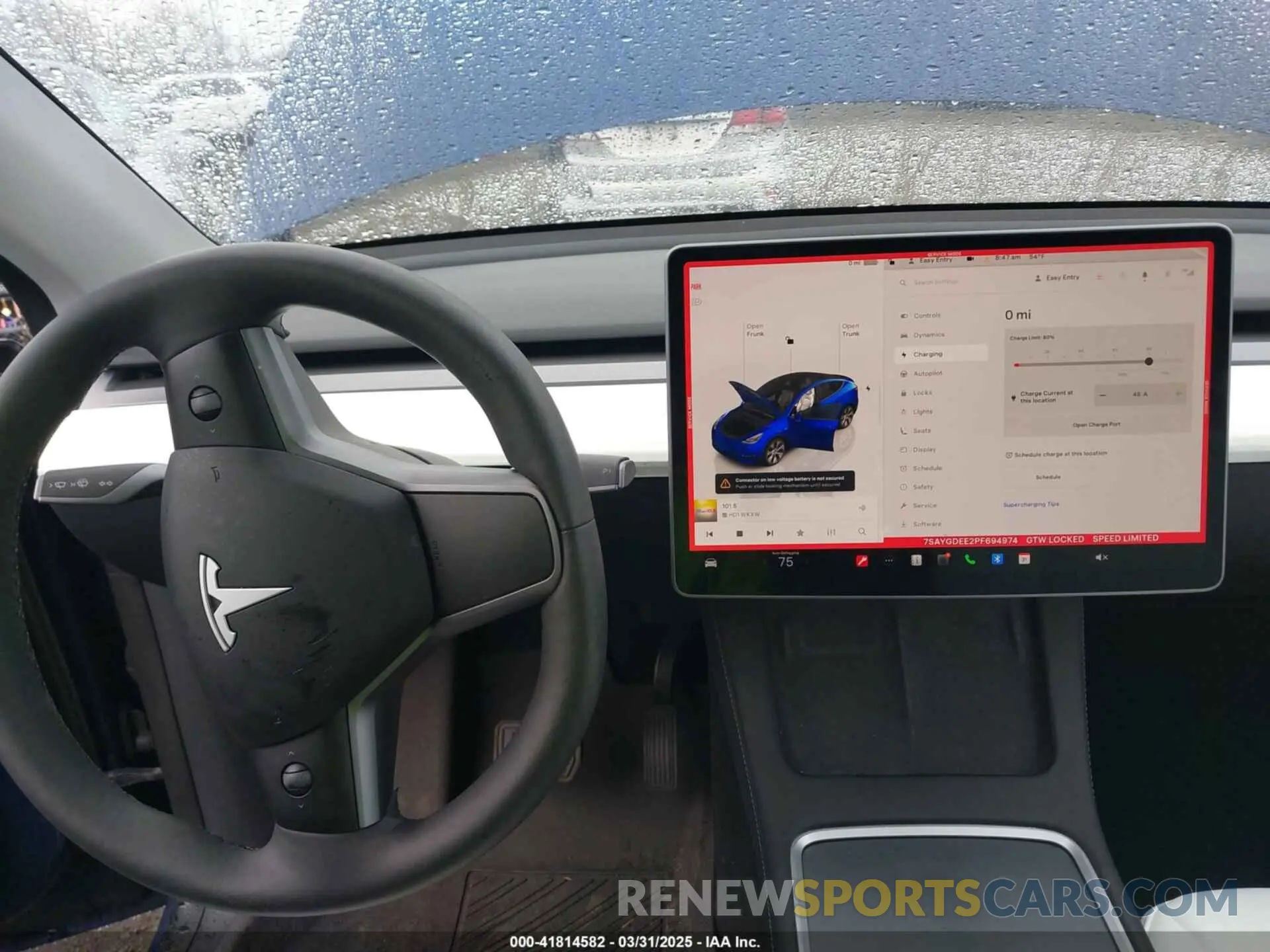 18 Фотография поврежденного автомобиля 7SAYGDEE2PF694974 TESLA MODEL Y 2023