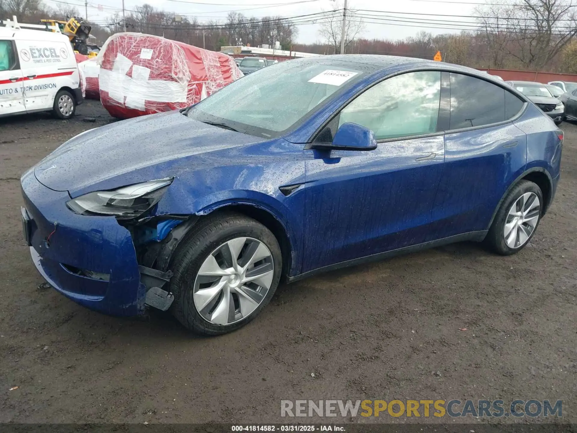 2 Фотография поврежденного автомобиля 7SAYGDEE2PF694974 TESLA MODEL Y 2023