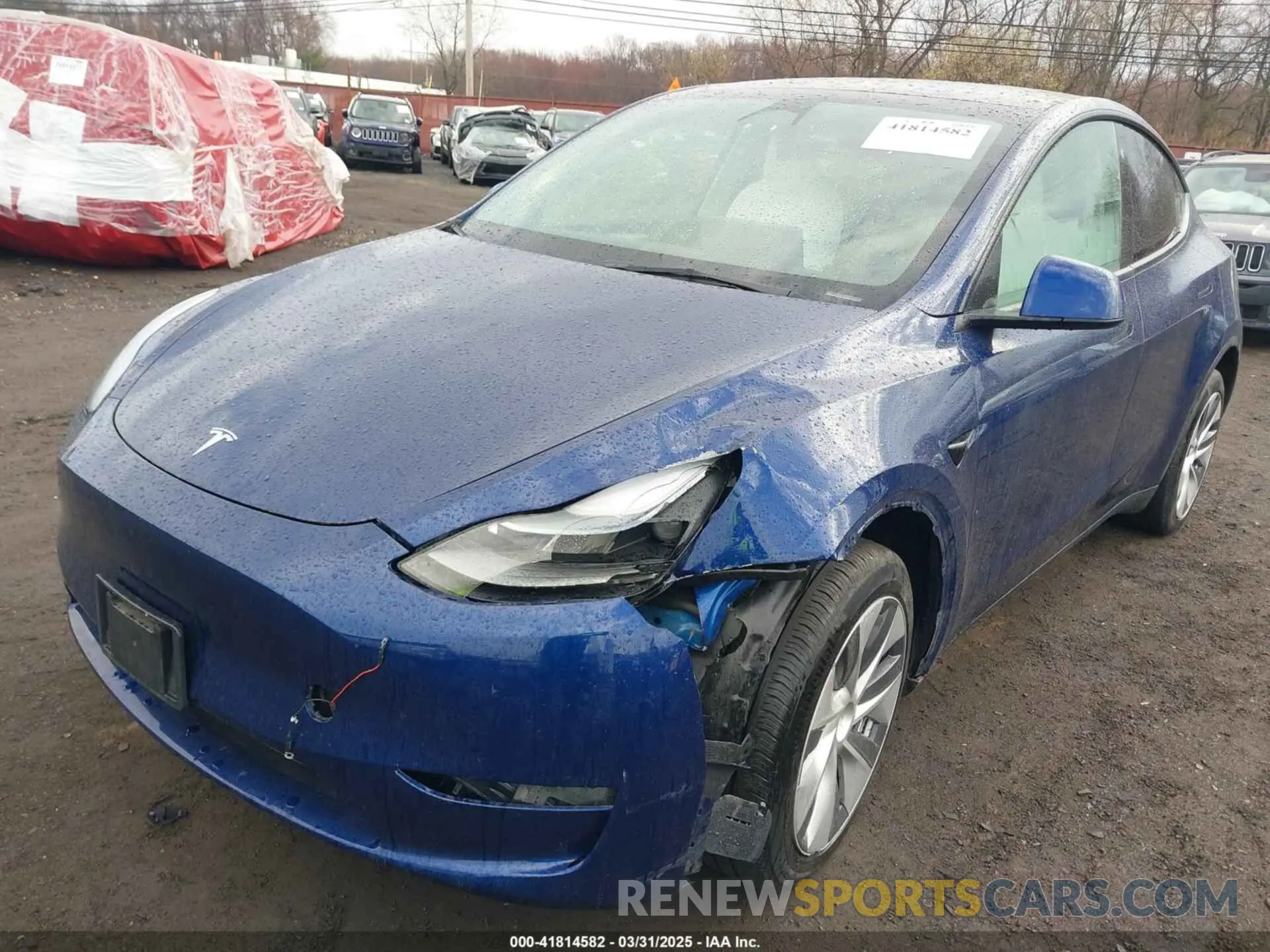 6 Фотография поврежденного автомобиля 7SAYGDEE2PF694974 TESLA MODEL Y 2023