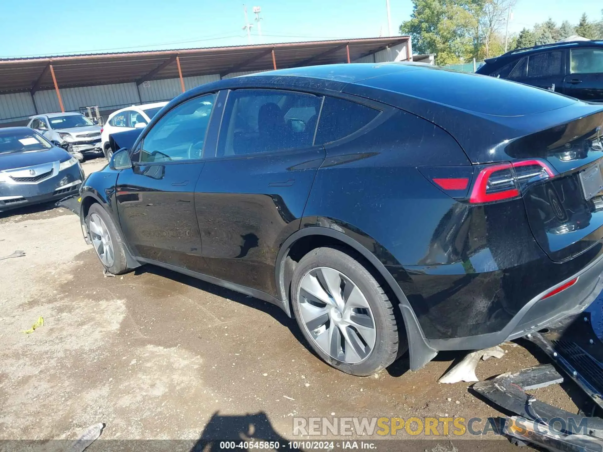 3 Photograph of a damaged car 7SAYGDEE2PF754638 TESLA MODEL Y 2023
