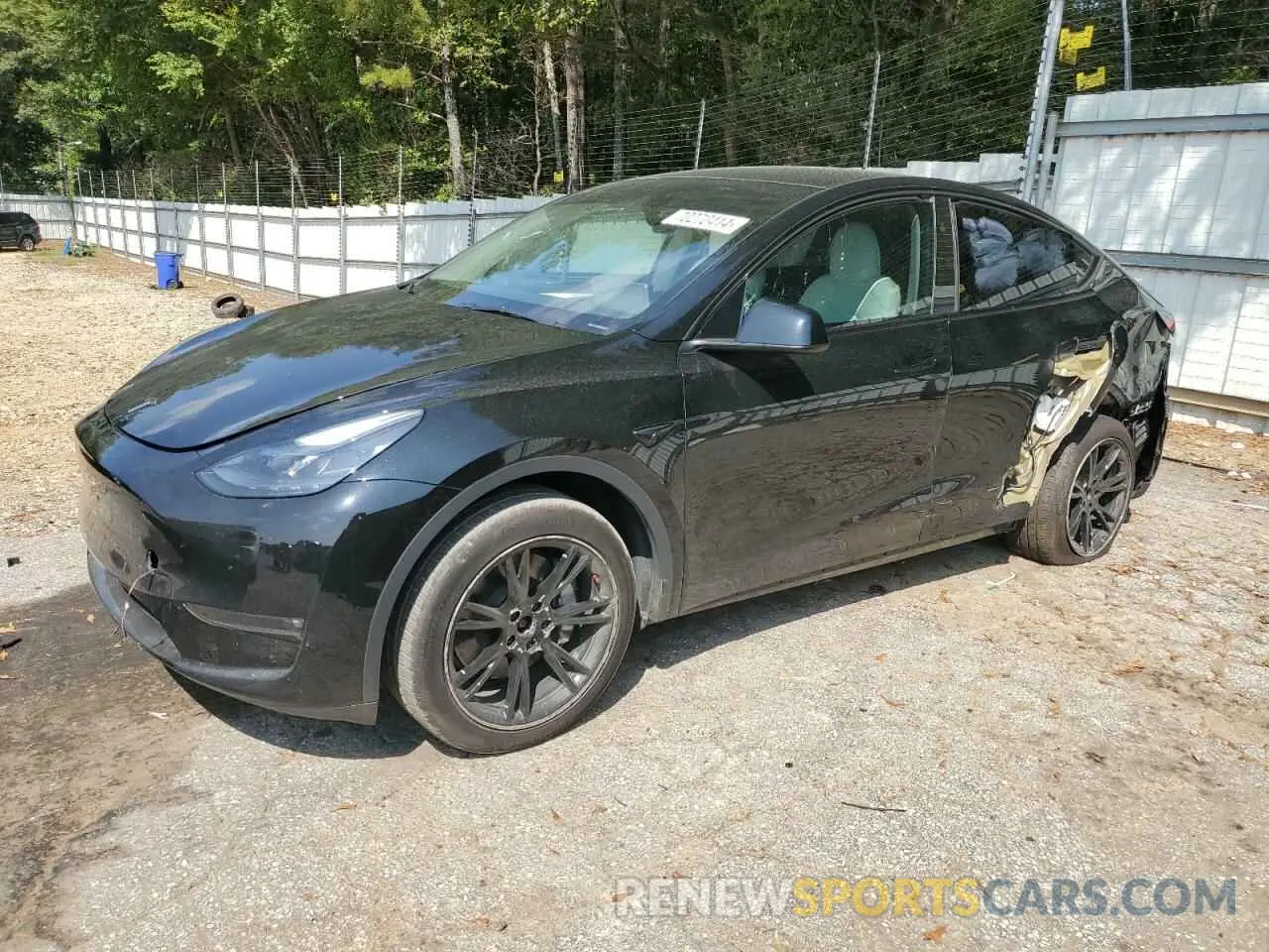 1 Фотография поврежденного автомобиля 7SAYGDEE2PF799661 TESLA MODEL Y 2023