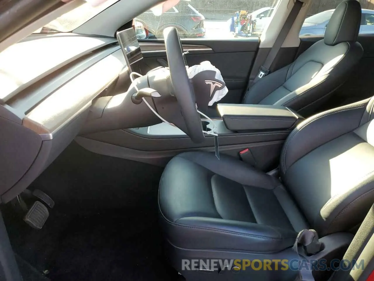 7 Photograph of a damaged car 7SAYGDEE2PF802512 TESLA MODEL Y 2023