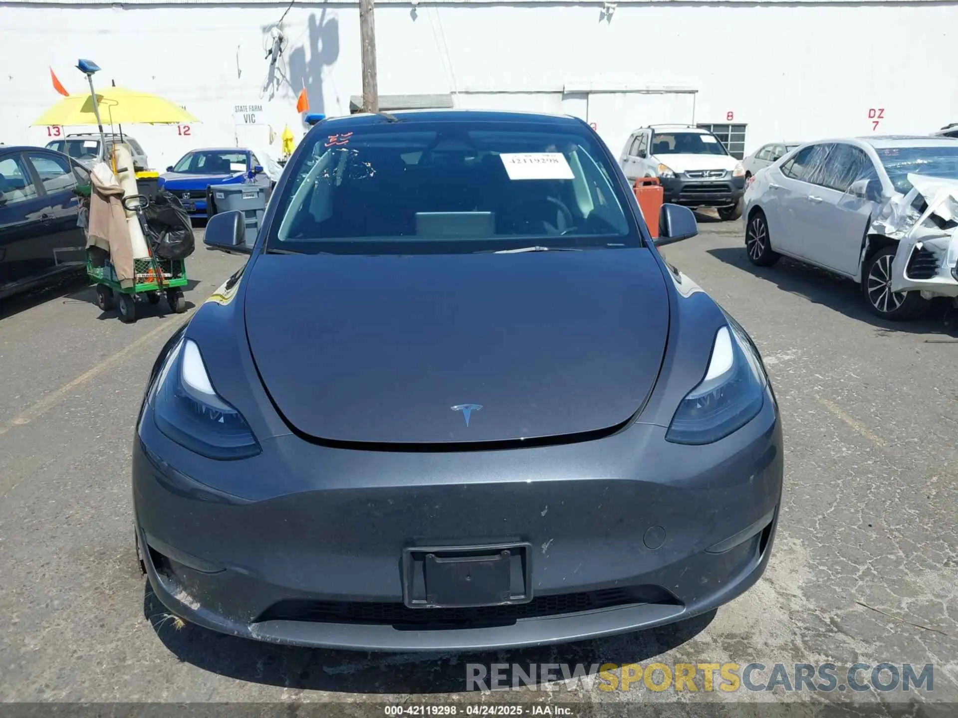 11 Фотография поврежденного автомобиля 7SAYGDEE2PF839866 TESLA MODEL Y 2023