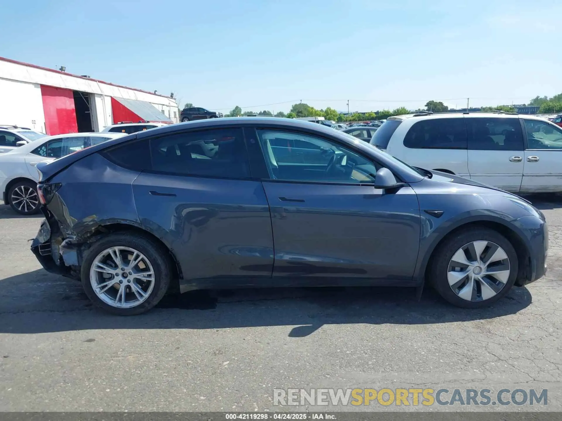 12 Фотография поврежденного автомобиля 7SAYGDEE2PF839866 TESLA MODEL Y 2023