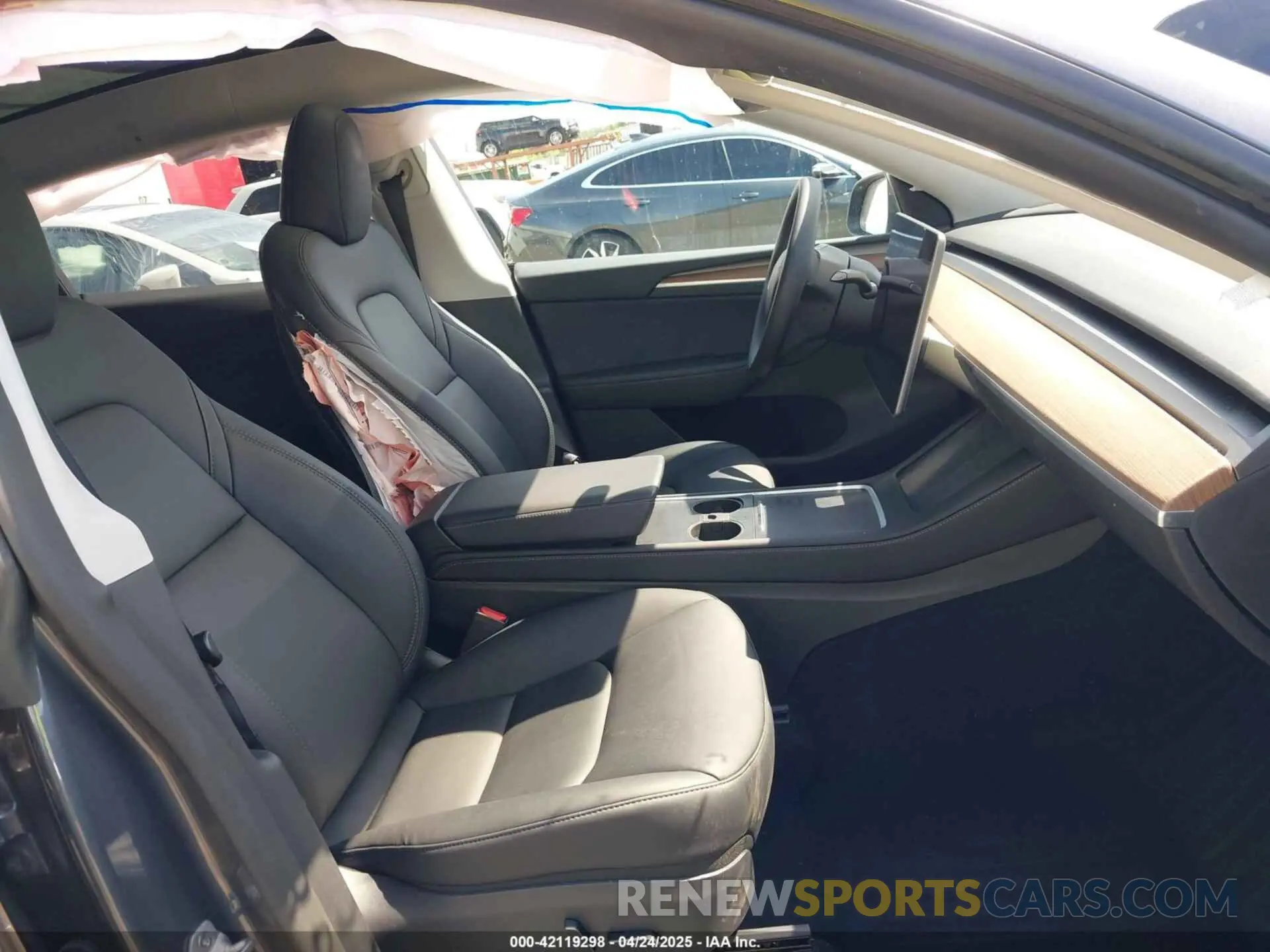 5 Фотография поврежденного автомобиля 7SAYGDEE2PF839866 TESLA MODEL Y 2023