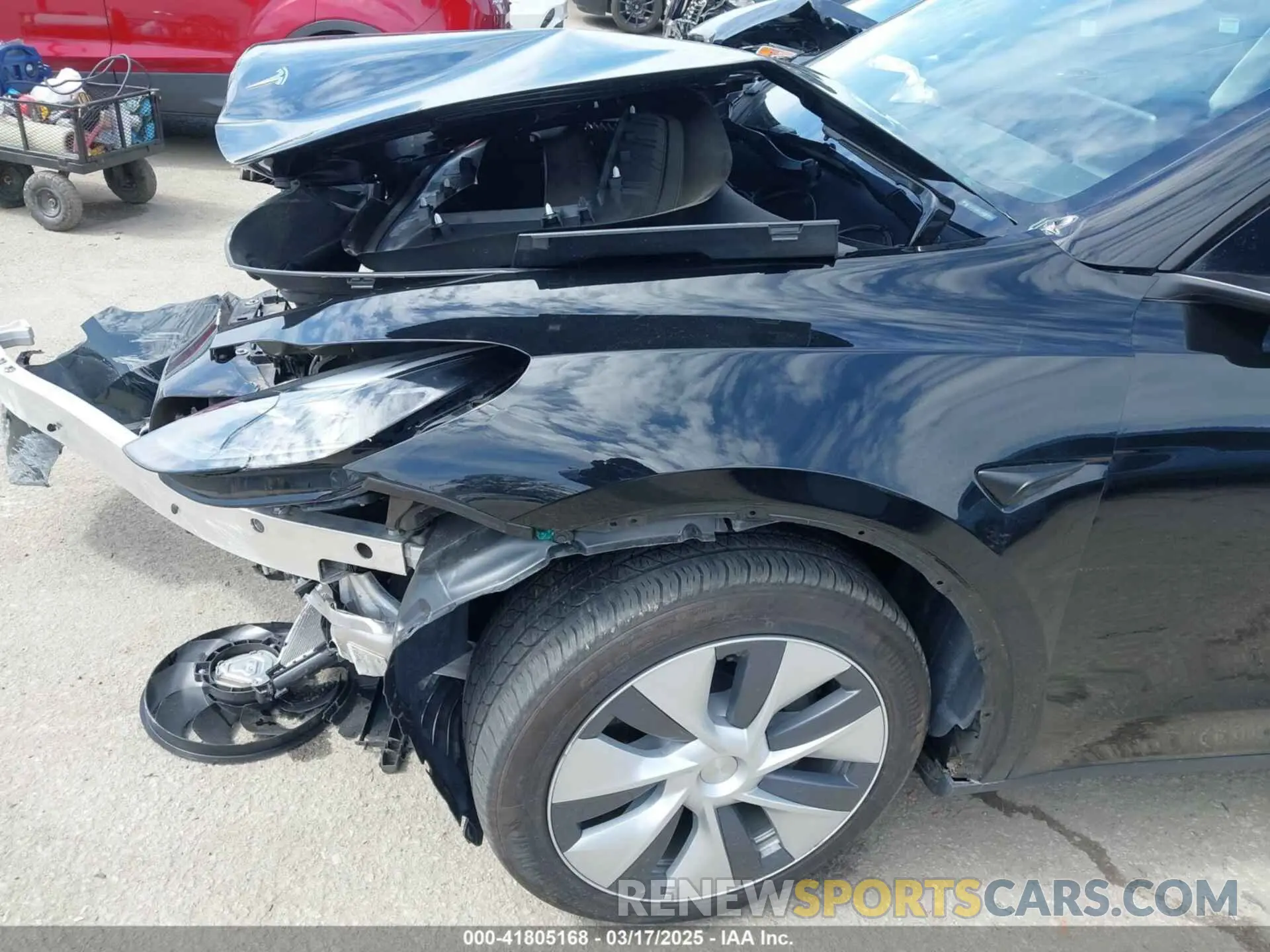 21 Photograph of a damaged car 7SAYGDEE2PF863200 TESLA MODEL Y 2023