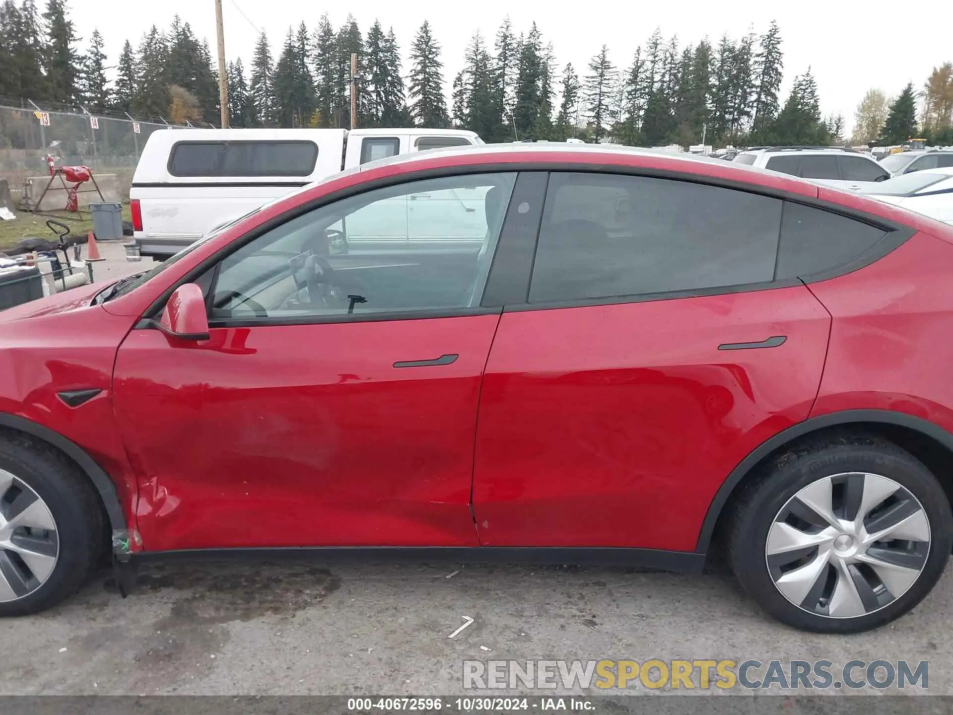 14 Photograph of a damaged car 7SAYGDEE2PF866212 TESLA MODEL Y 2023