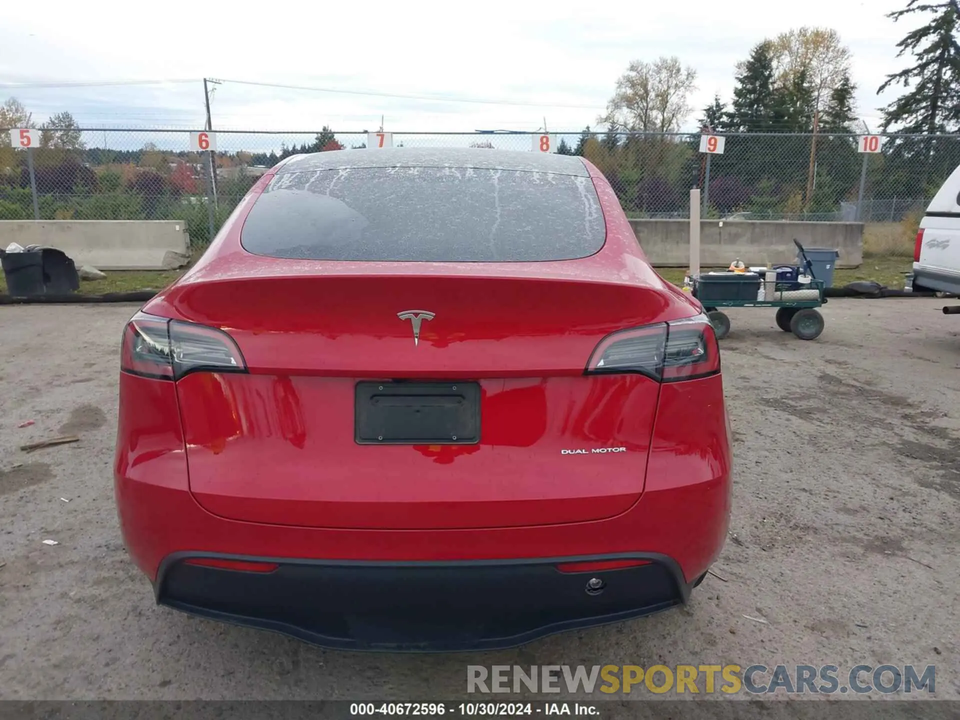 16 Photograph of a damaged car 7SAYGDEE2PF866212 TESLA MODEL Y 2023