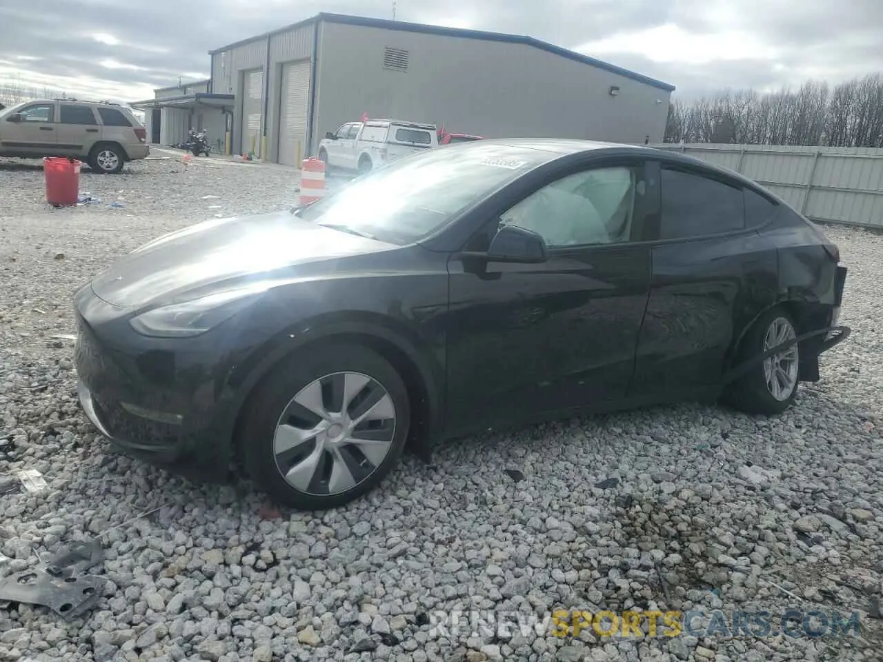 1 Photograph of a damaged car 7SAYGDEE2PF869952 TESLA MODEL Y 2023