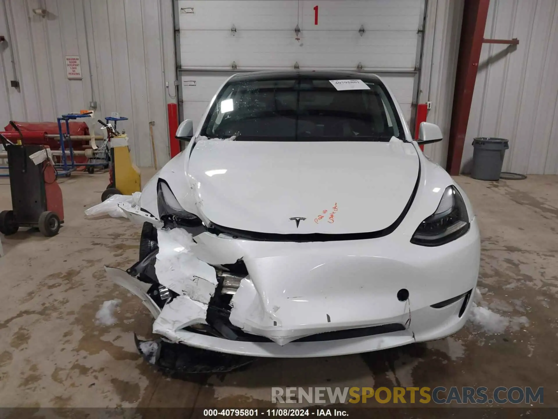 11 Фотография поврежденного автомобиля 7SAYGDEE2PF908183 TESLA MODEL Y 2023