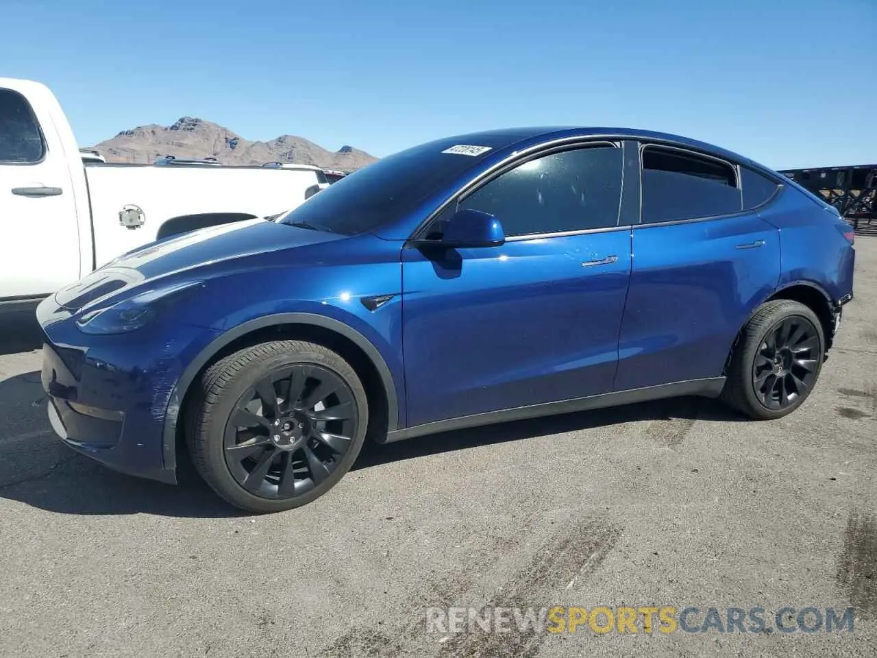 1 Photograph of a damaged car 7SAYGDEE2PF908622 TESLA MODEL Y 2023