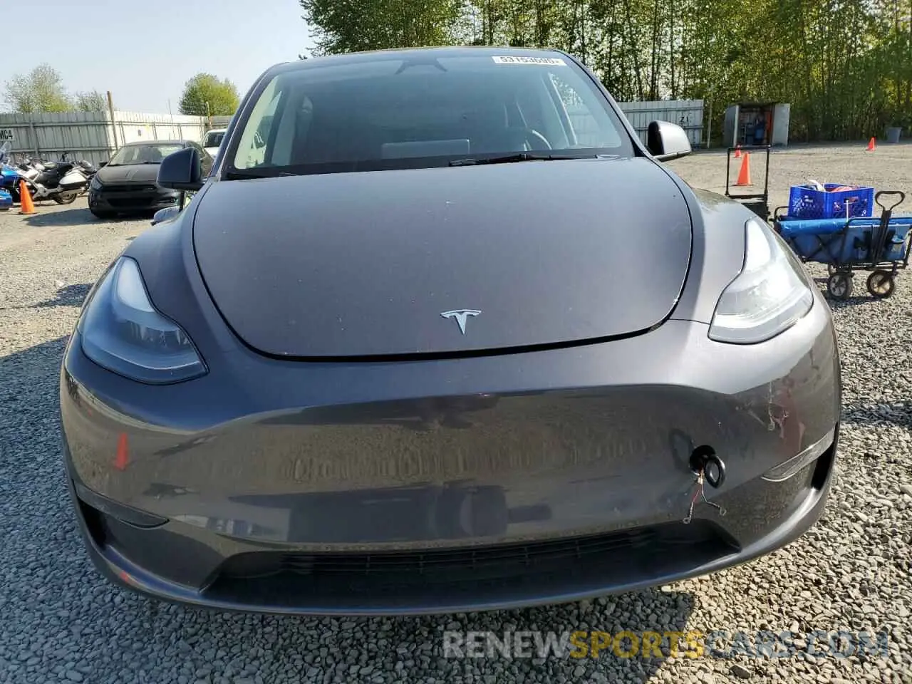 5 Фотография поврежденного автомобиля 7SAYGDEE2PF912797 TESLA MODEL Y 2023