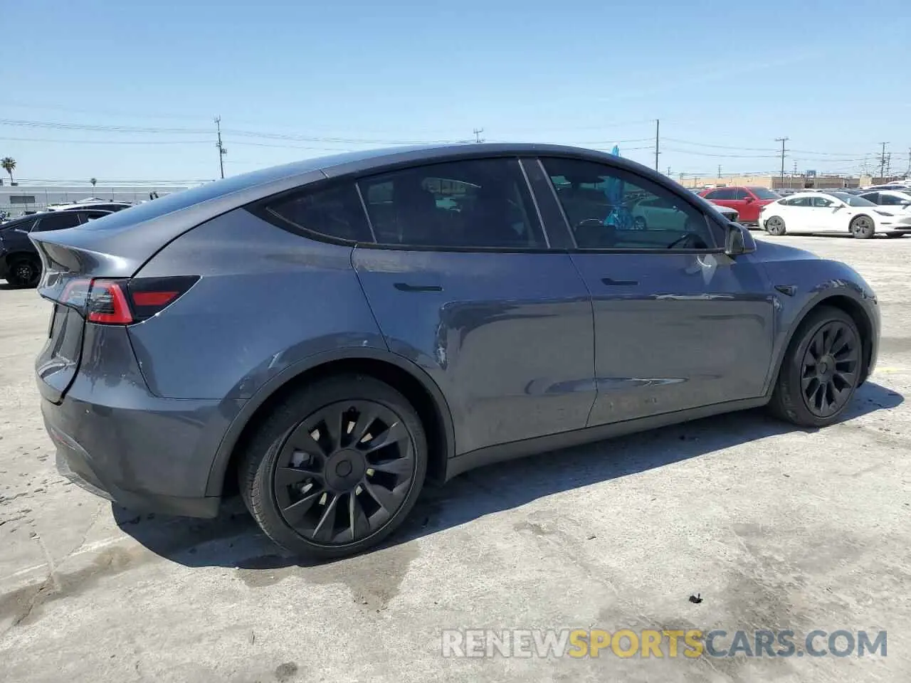 3 Фотография поврежденного автомобиля 7SAYGDEE3PA023925 TESLA MODEL Y 2023