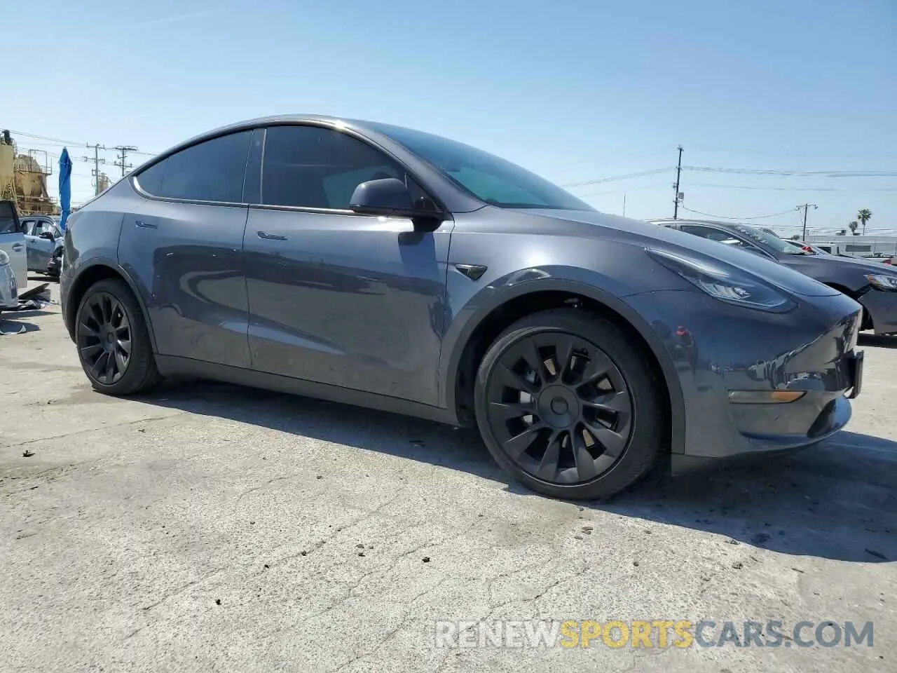 4 Фотография поврежденного автомобиля 7SAYGDEE3PA023925 TESLA MODEL Y 2023