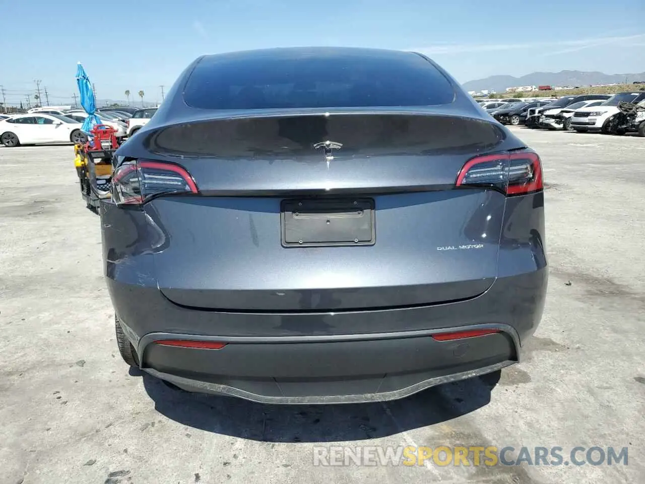 6 Фотография поврежденного автомобиля 7SAYGDEE3PA023925 TESLA MODEL Y 2023