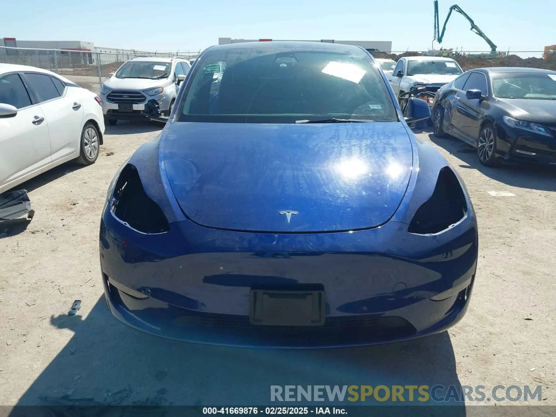 11 Фотография поврежденного автомобиля 7SAYGDEE3PA047108 TESLA MODEL Y 2023