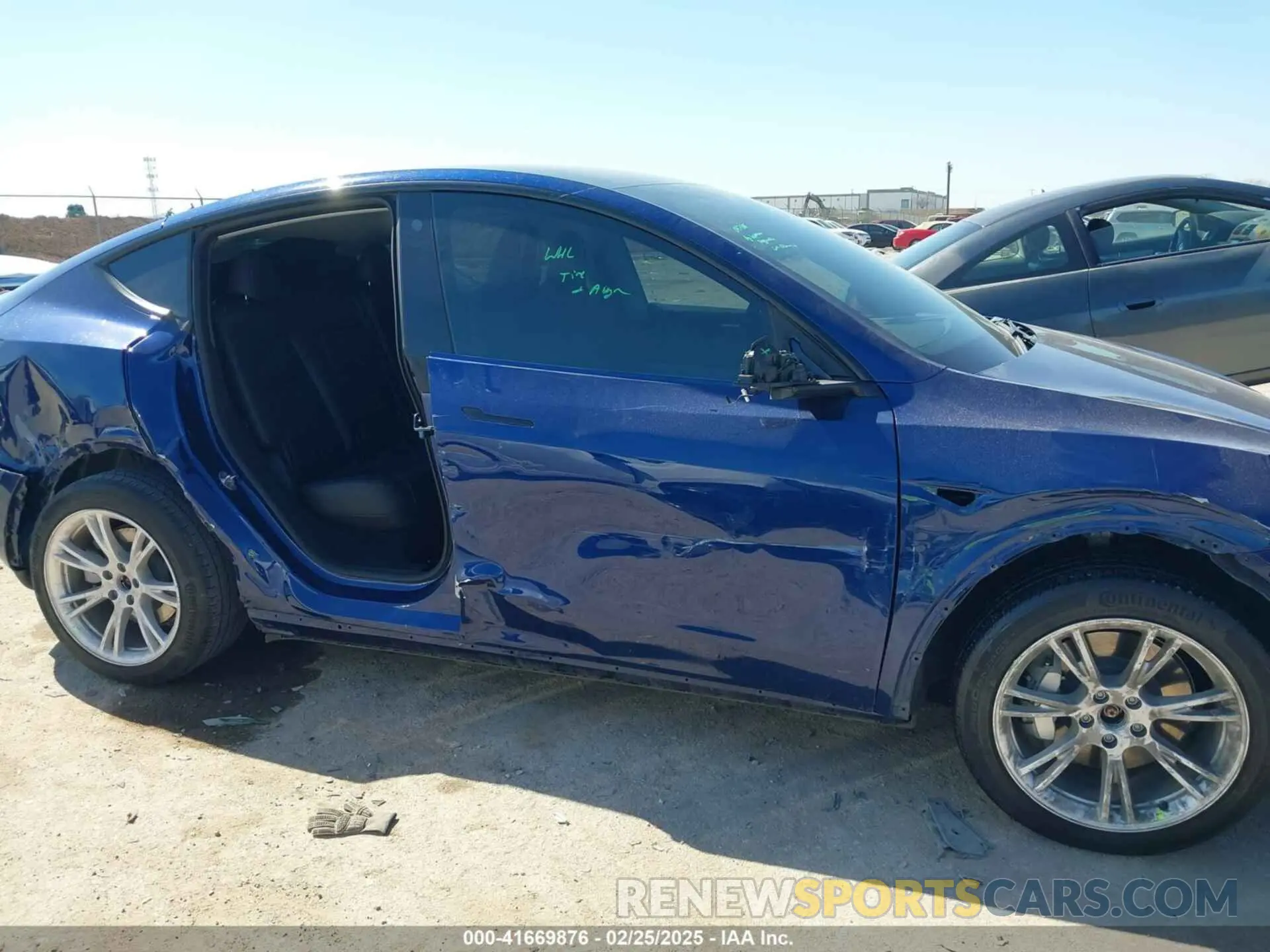 12 Фотография поврежденного автомобиля 7SAYGDEE3PA047108 TESLA MODEL Y 2023