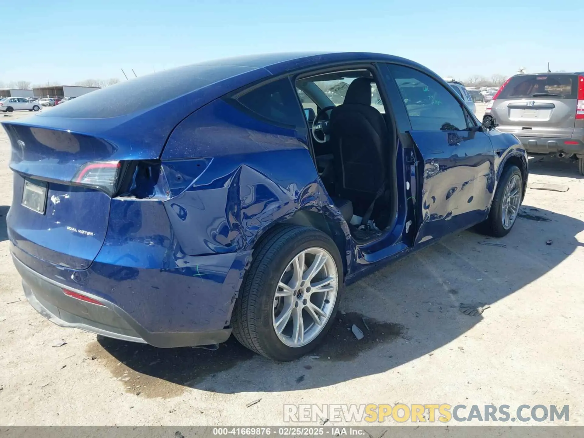 6 Фотография поврежденного автомобиля 7SAYGDEE3PA047108 TESLA MODEL Y 2023