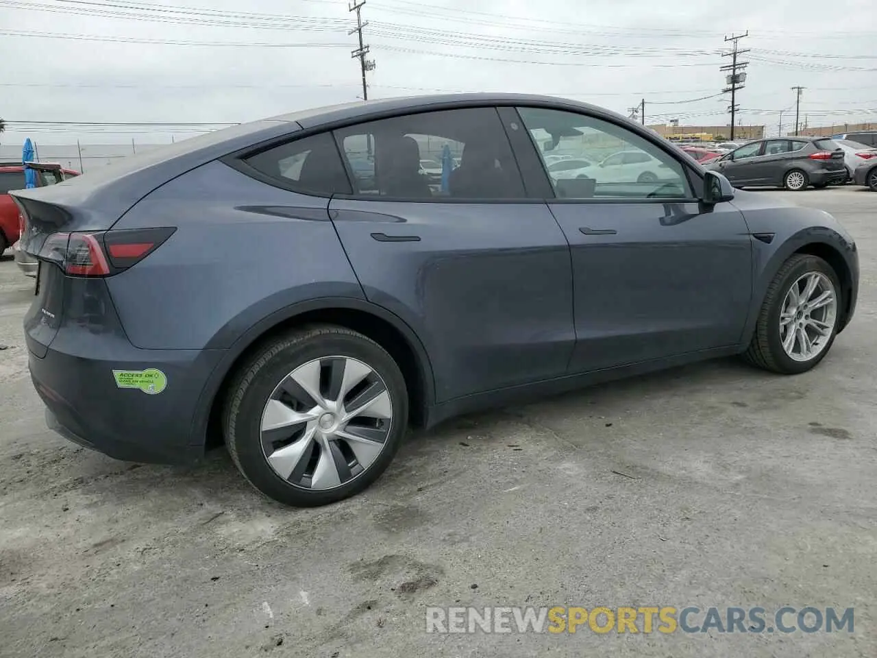 3 Photograph of a damaged car 7SAYGDEE3PA069786 TESLA MODEL Y 2023