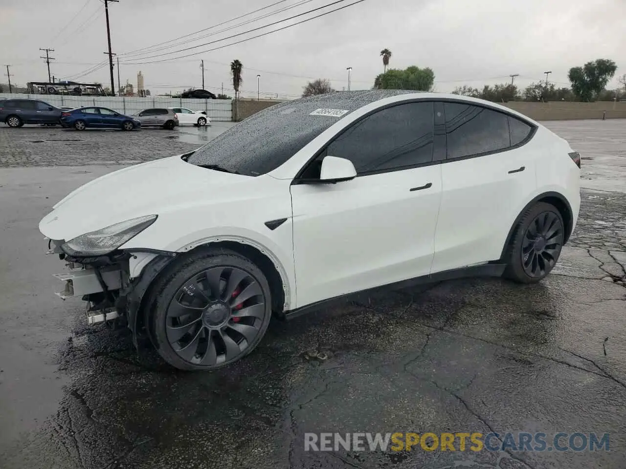 1 Photograph of a damaged car 7SAYGDEE3PA079914 TESLA MODEL Y 2023