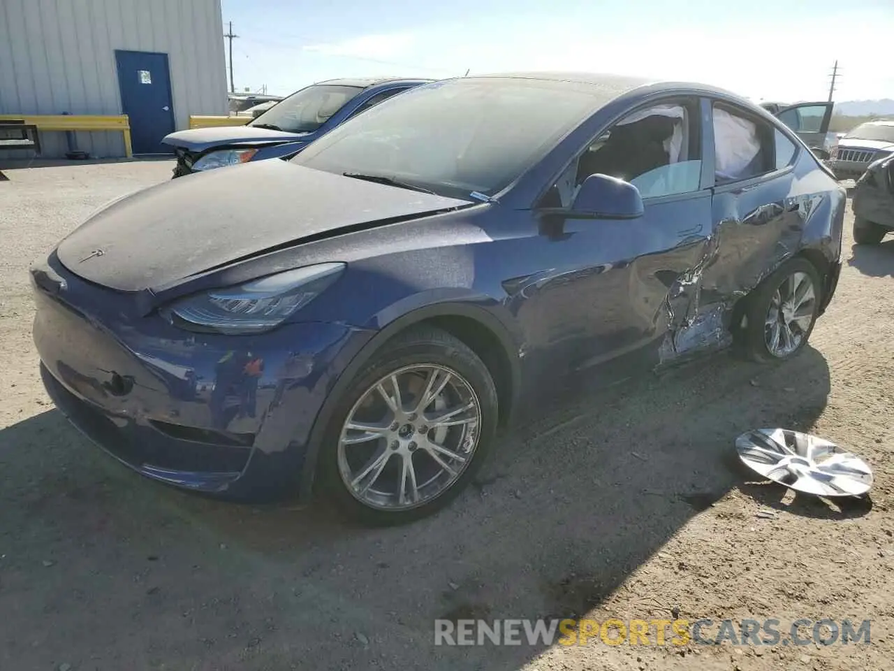 1 Photograph of a damaged car 7SAYGDEE3PA081226 TESLA MODEL Y 2023
