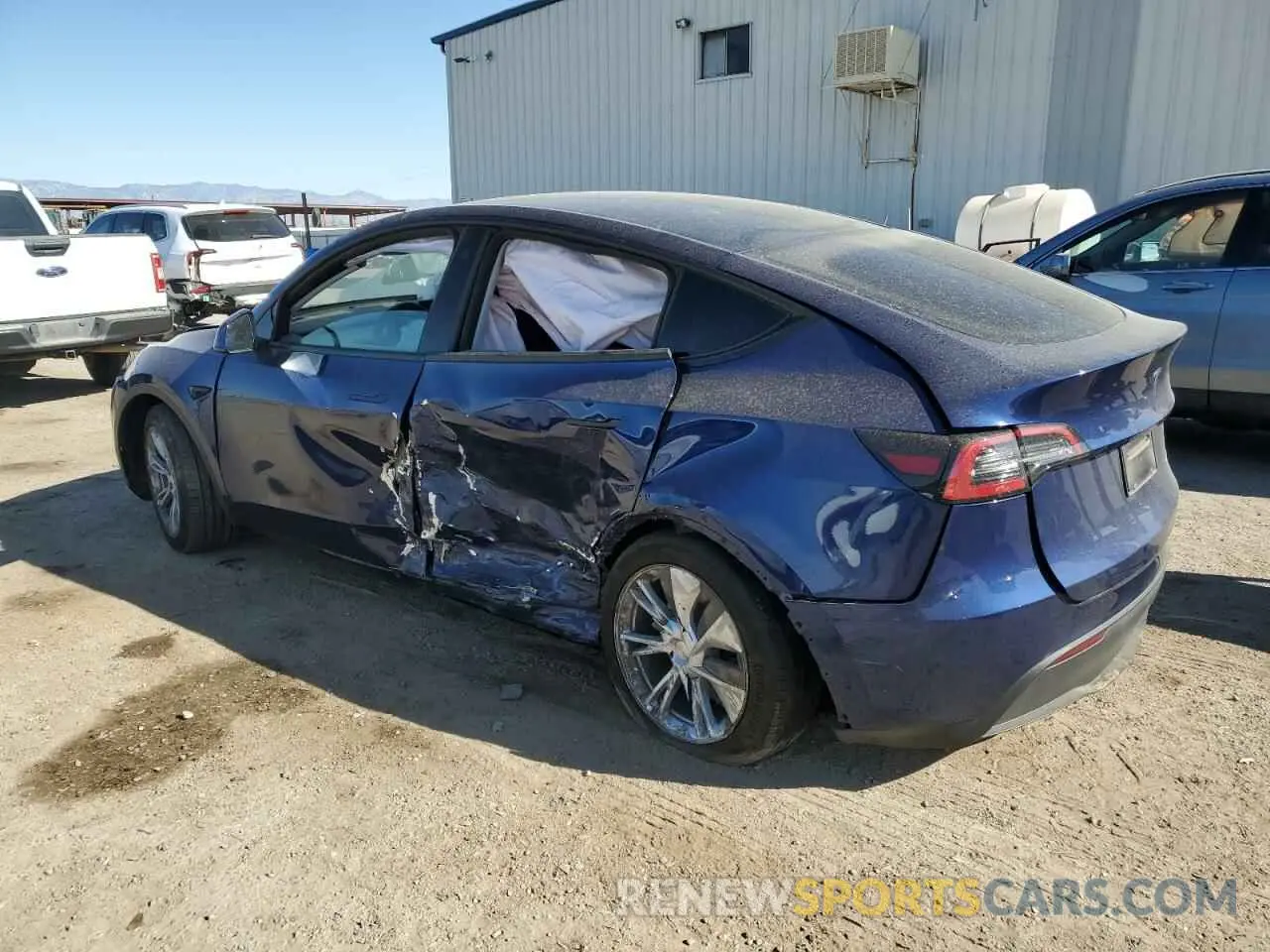 2 Photograph of a damaged car 7SAYGDEE3PA081226 TESLA MODEL Y 2023