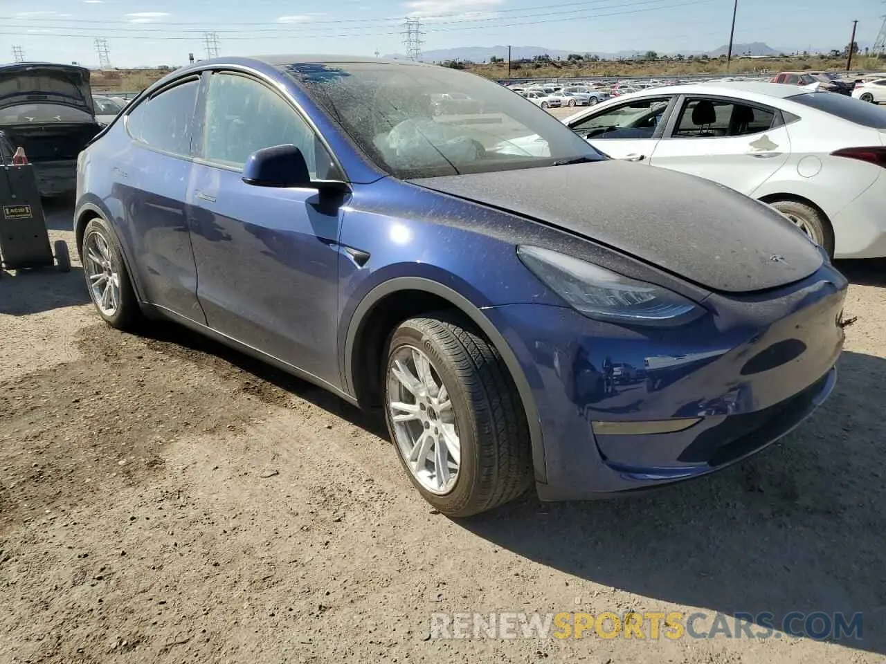 4 Photograph of a damaged car 7SAYGDEE3PA081226 TESLA MODEL Y 2023