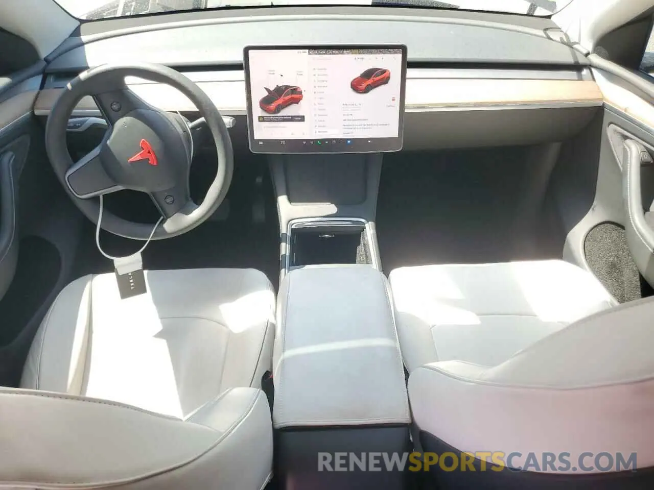 8 Photograph of a damaged car 7SAYGDEE3PA104567 TESLA MODEL Y 2023