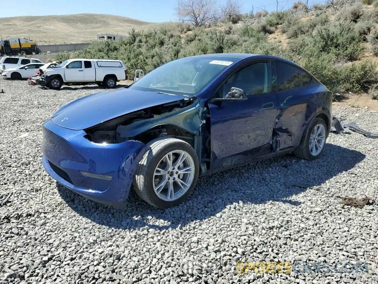 1 Photograph of a damaged car 7SAYGDEE3PA106609 TESLA MODEL Y 2023