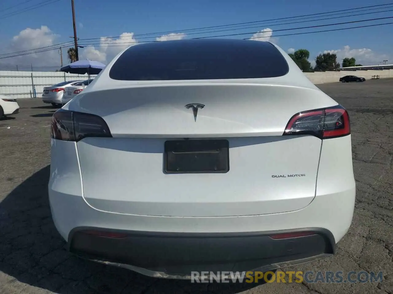 6 Фотография поврежденного автомобиля 7SAYGDEE3PA108330 TESLA MODEL Y 2023