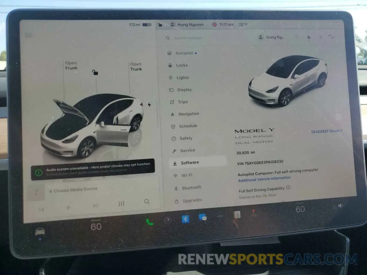 9 Фотография поврежденного автомобиля 7SAYGDEE3PA108330 TESLA MODEL Y 2023