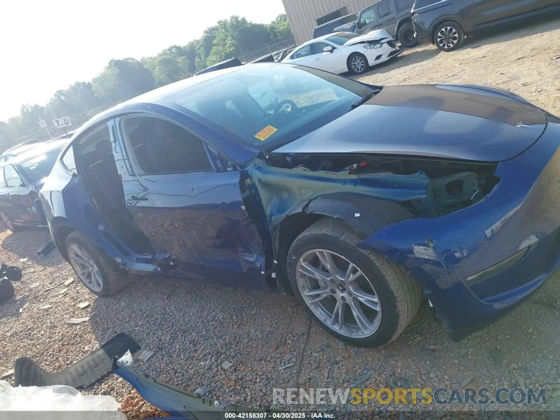 12 Фотография поврежденного автомобиля 7SAYGDEE3PA114256 TESLA MODEL Y 2023