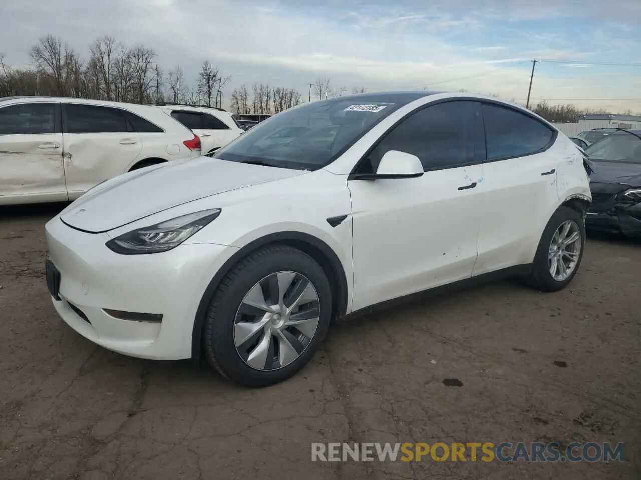1 Photograph of a damaged car 7SAYGDEE3PA130988 TESLA MODEL Y 2023