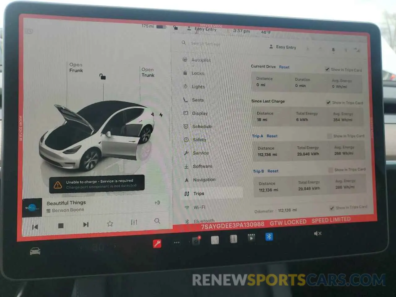 9 Photograph of a damaged car 7SAYGDEE3PA130988 TESLA MODEL Y 2023