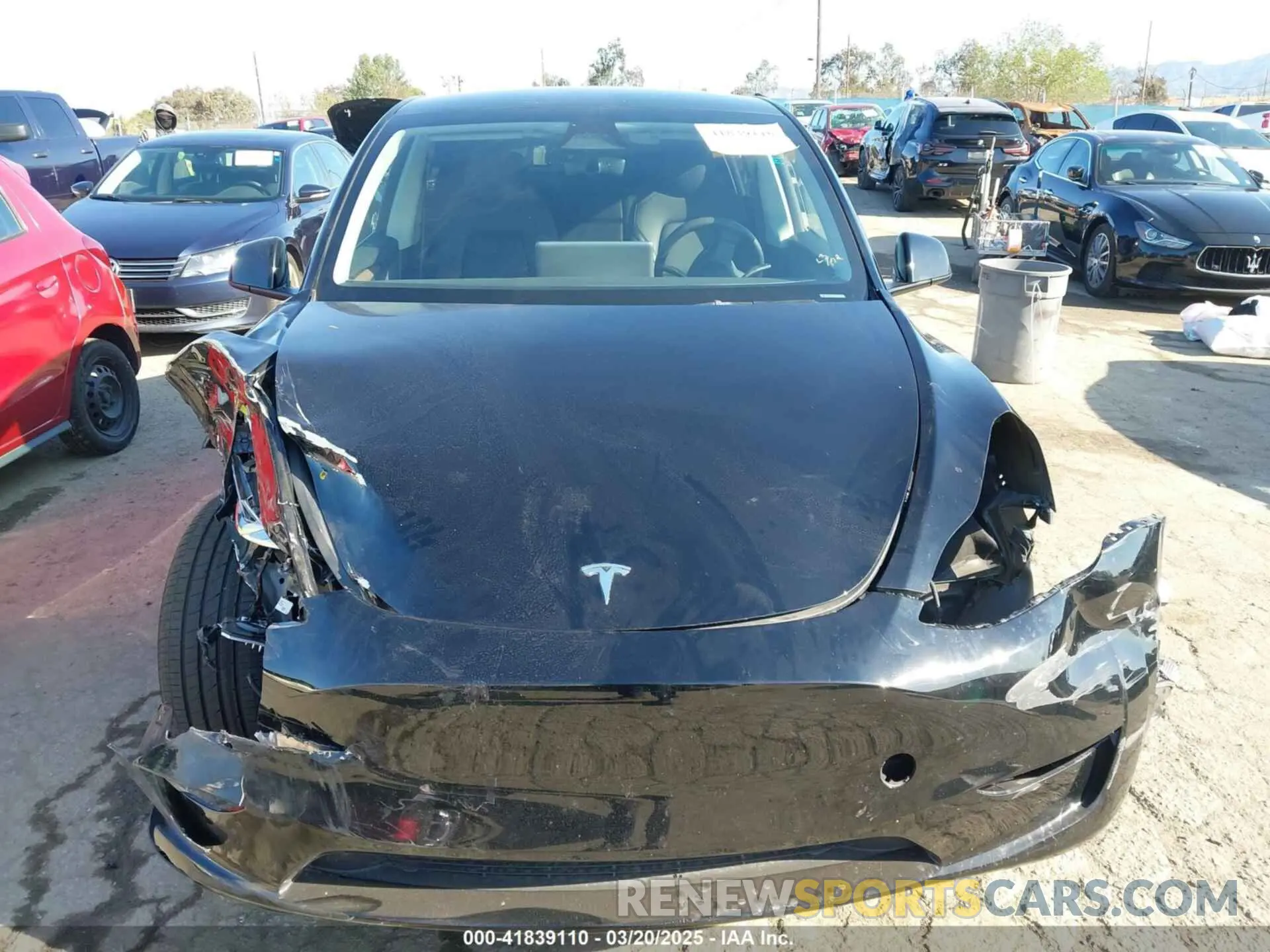 12 Фотография поврежденного автомобиля 7SAYGDEE3PA131056 TESLA MODEL Y 2023