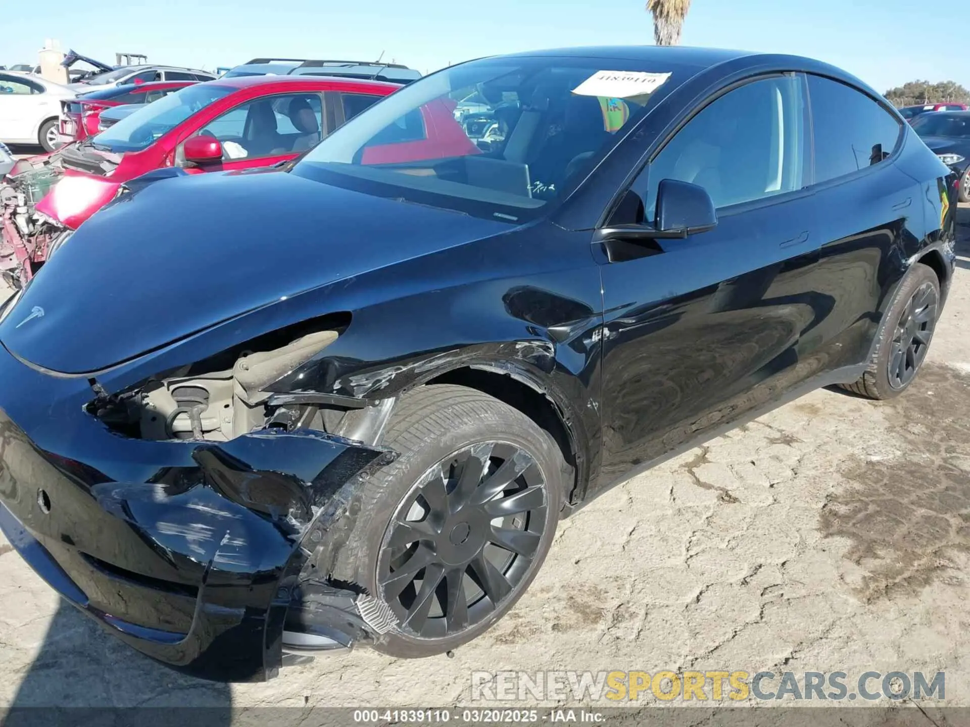 6 Фотография поврежденного автомобиля 7SAYGDEE3PA131056 TESLA MODEL Y 2023