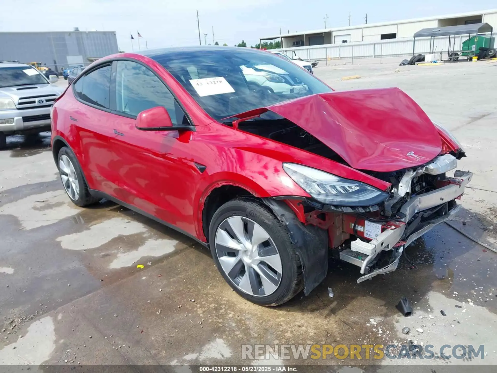 1 Photograph of a damaged car 7SAYGDEE3PA143353 TESLA MODEL Y 2023