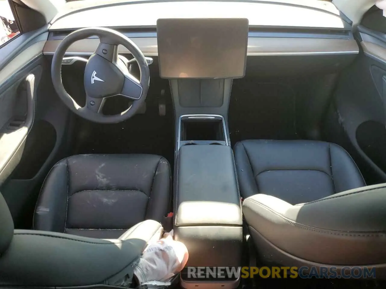 8 Фотография поврежденного автомобиля 7SAYGDEE3PA155261 TESLA MODEL Y 2023