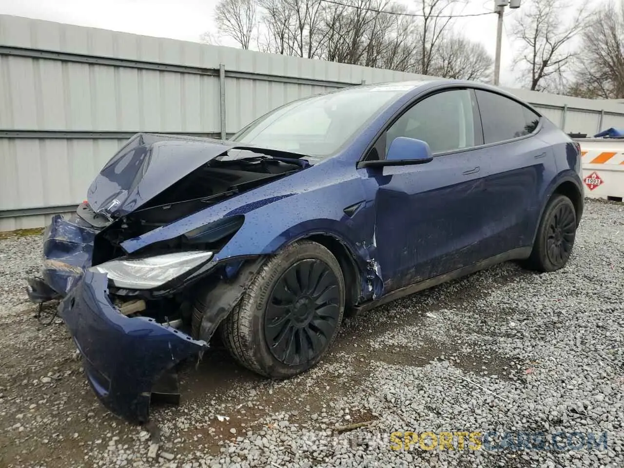 1 Фотография поврежденного автомобиля 7SAYGDEE3PA157818 TESLA MODEL Y 2023