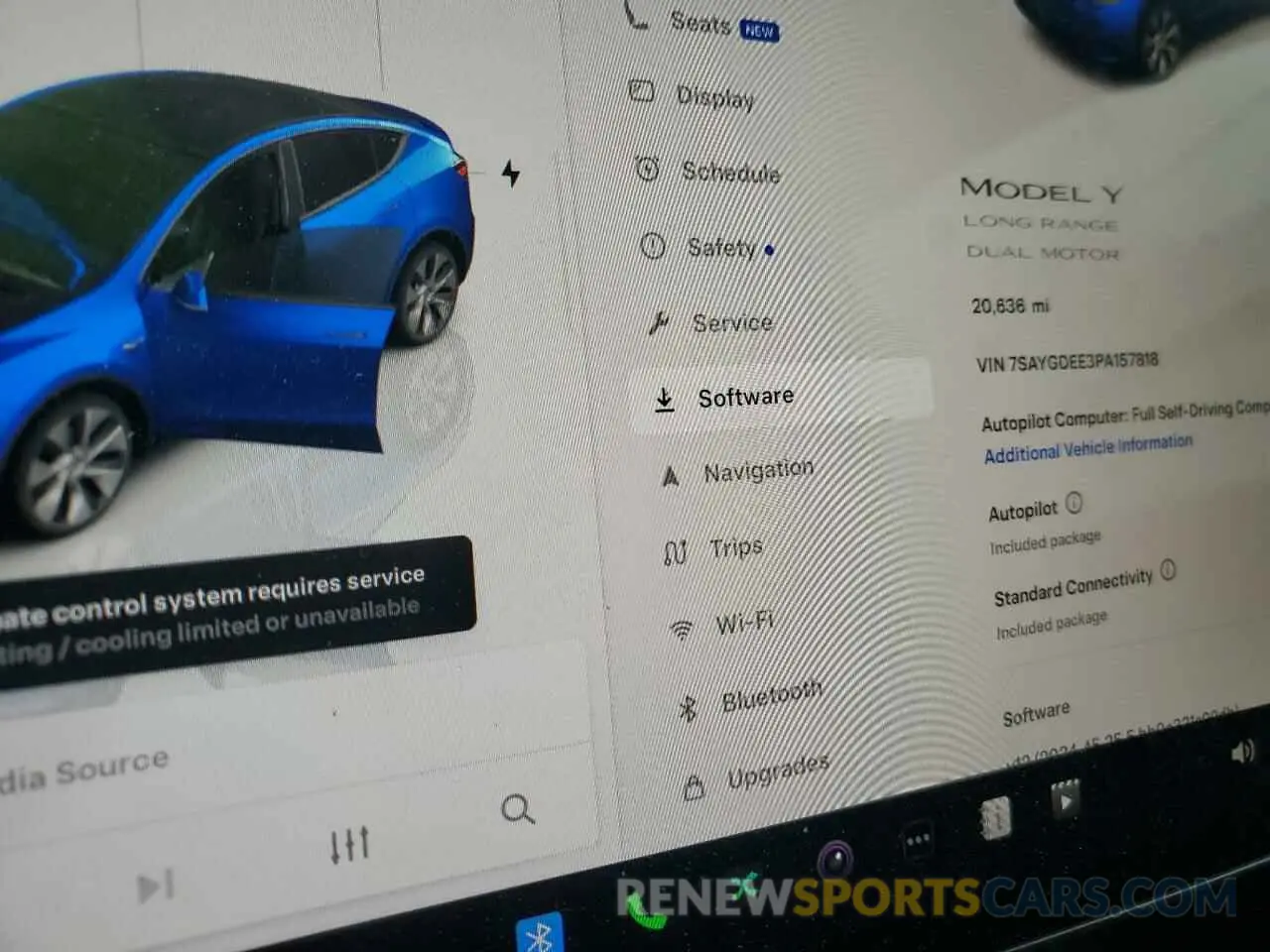 9 Фотография поврежденного автомобиля 7SAYGDEE3PA157818 TESLA MODEL Y 2023