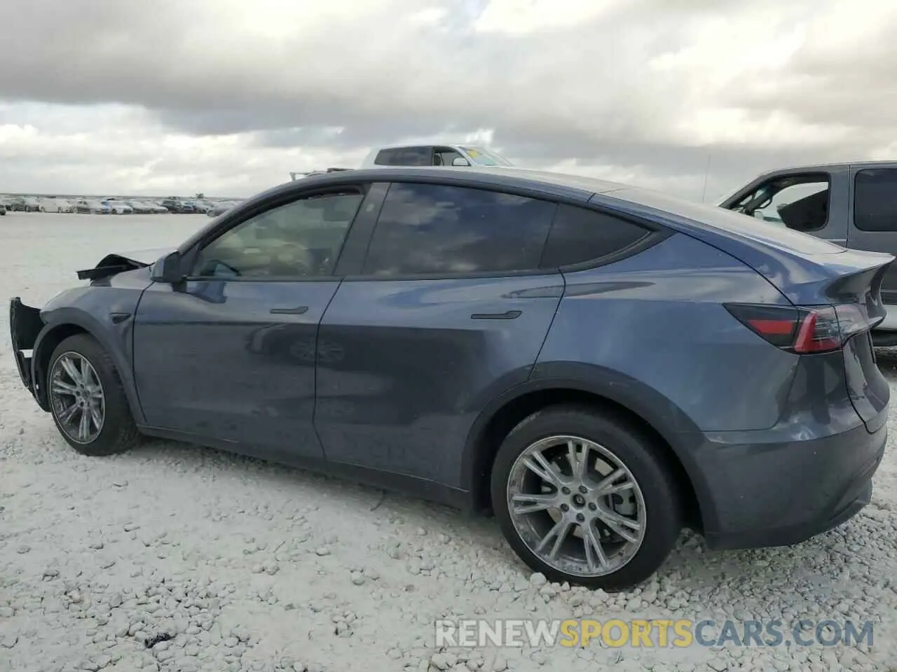 2 Photograph of a damaged car 7SAYGDEE3PA165028 TESLA MODEL Y 2023